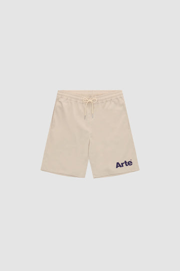 Arte || Samuel Logo Shorts - Cream