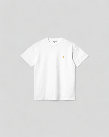 Carhartt || Chase T-Shirt - White Gold