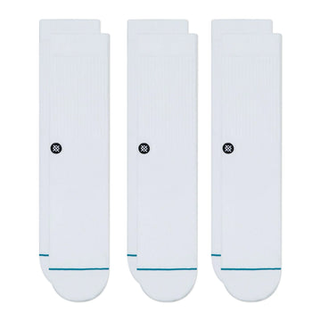 Stance ll Icon 3 pack - White