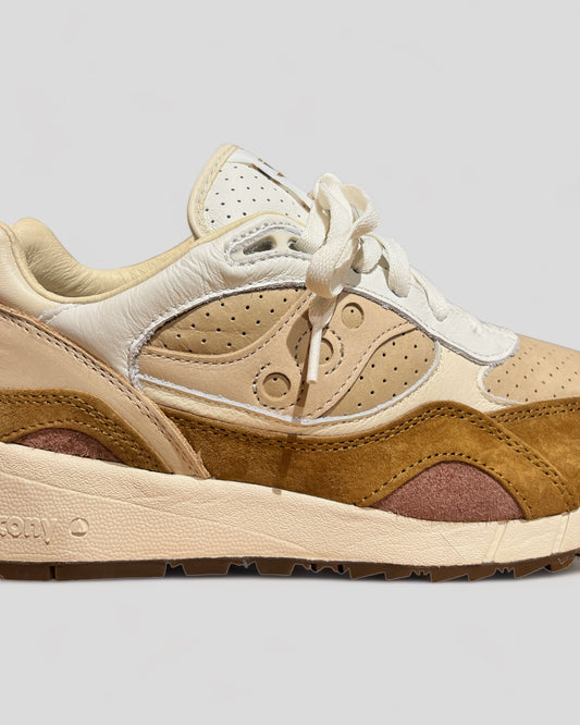 Saucony || Shadow 6000 - Brown/White - Coffee Time