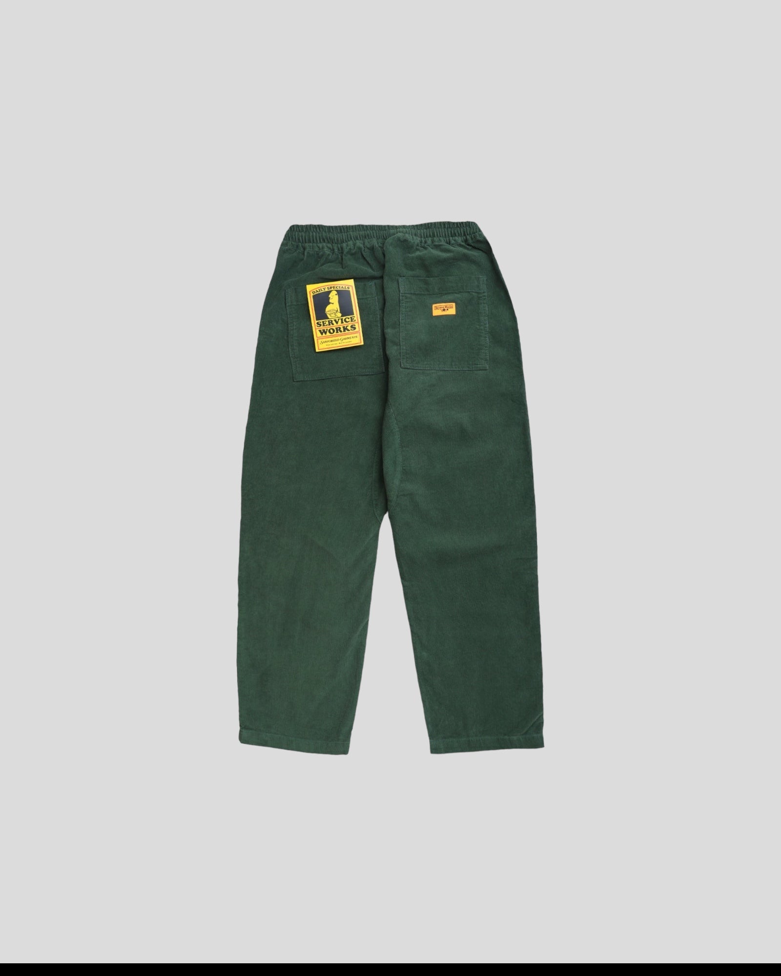 Service Works || Corduroy Chef Pants - Forest