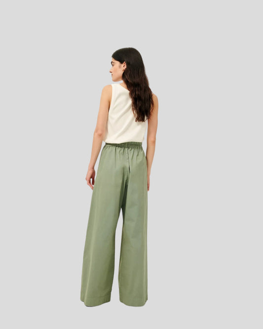 Sessùn || Ridye Pantalon Ample - Infused Green