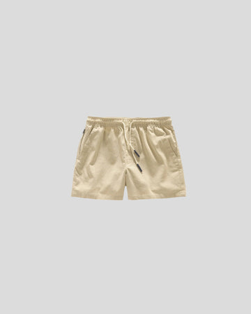 OAS || Beige Linen Shorts