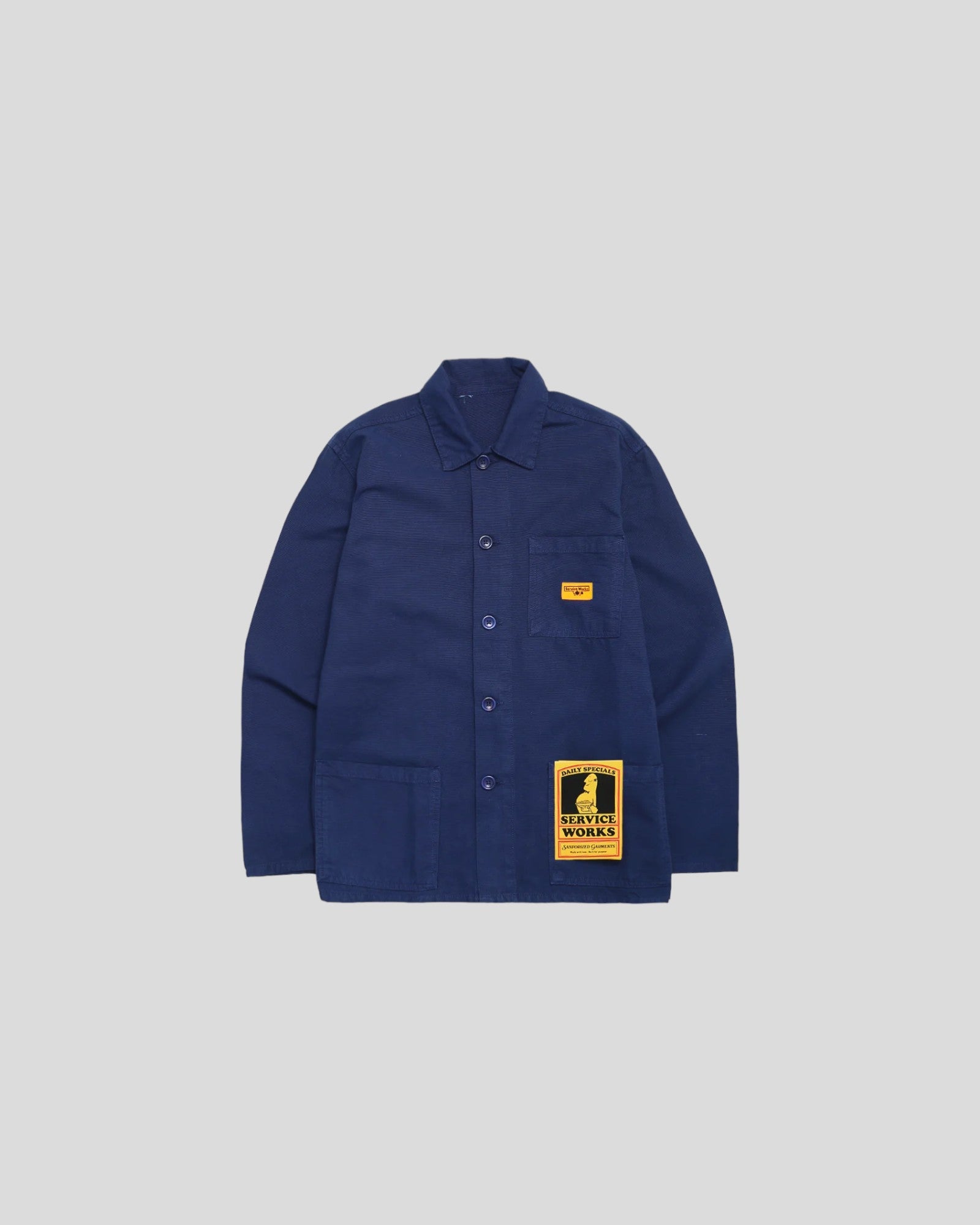 Service Works || Canvas Coverall Jacket  - Navy