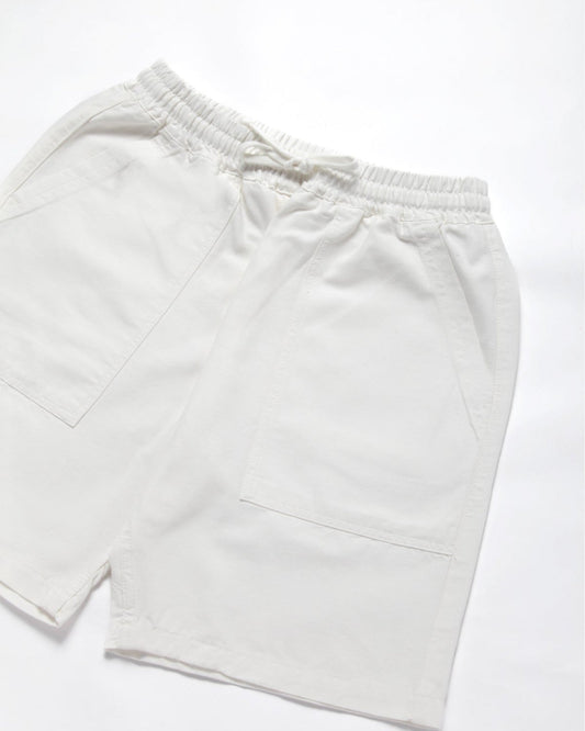 Service Works || Classic Canvas Chef Short - Off White