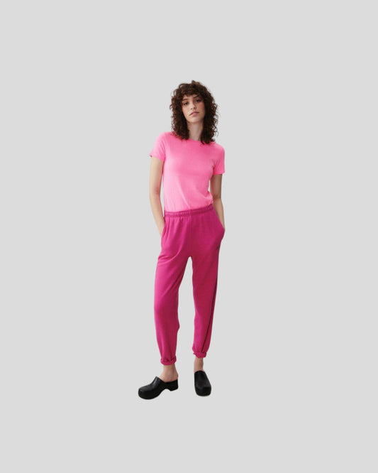 American Vintage || Sonoma T-Shirt - Pink Acide Fluo