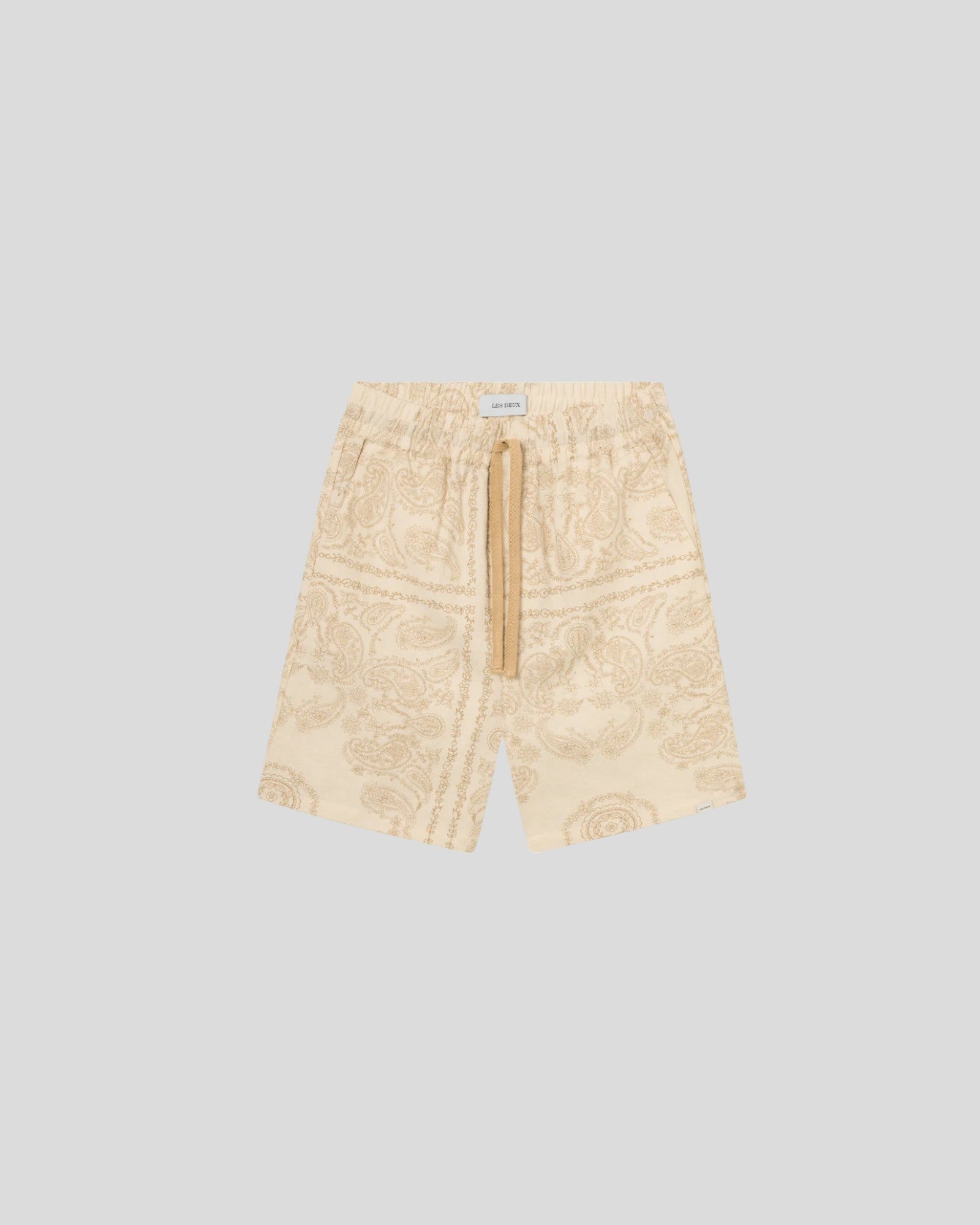 Les Deux || Lesley Paisley Shorts - Light Ivory