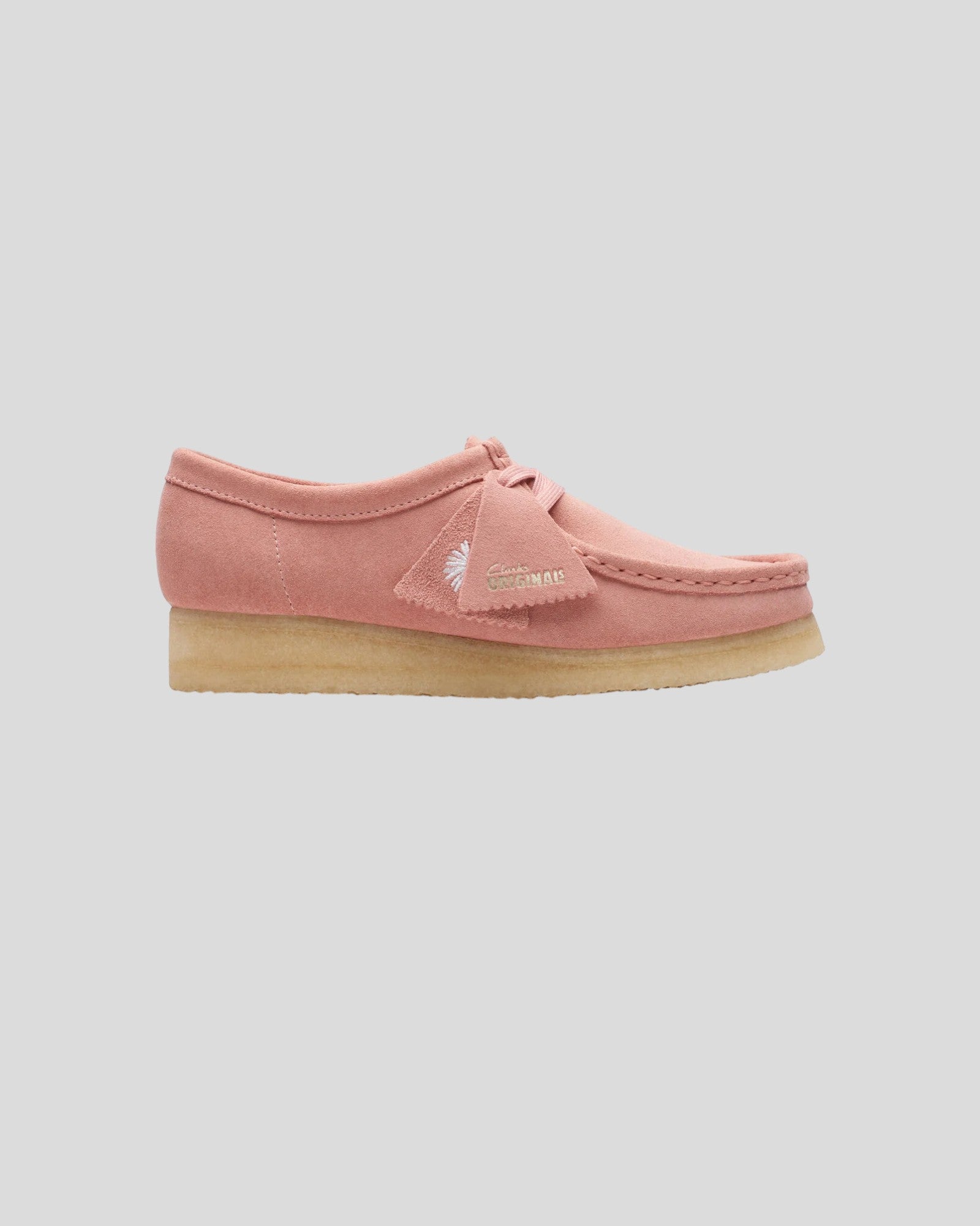 Clarks || Wallabee - Blush Pink Suède Clarks