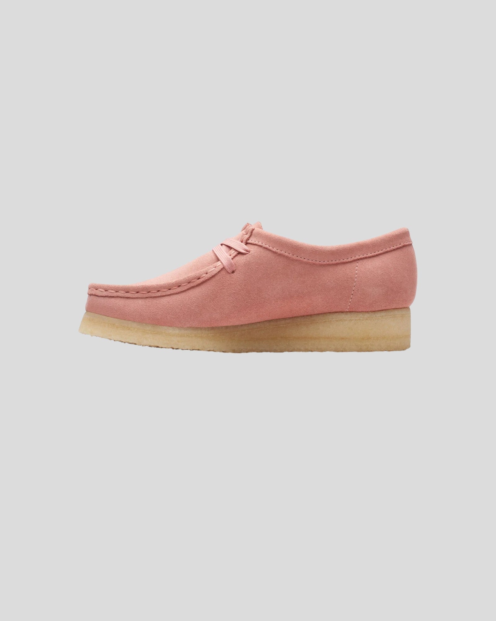 Clarks || Wallabee - Blush Pink Suède Clarks