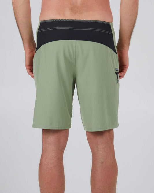 Salty Crew || Pinnacle + Long Range Boardshort - Dusty Sage Salty Crew