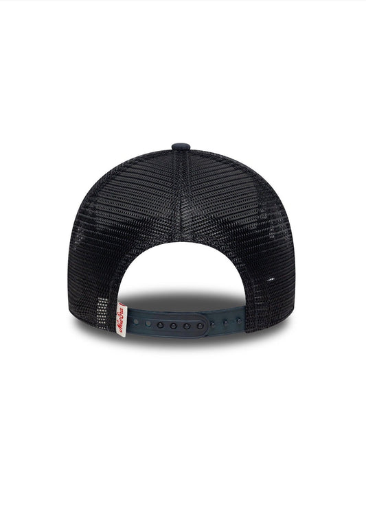 New Era || Oval Canvas Distress Trucker - Navy - M’ New Era