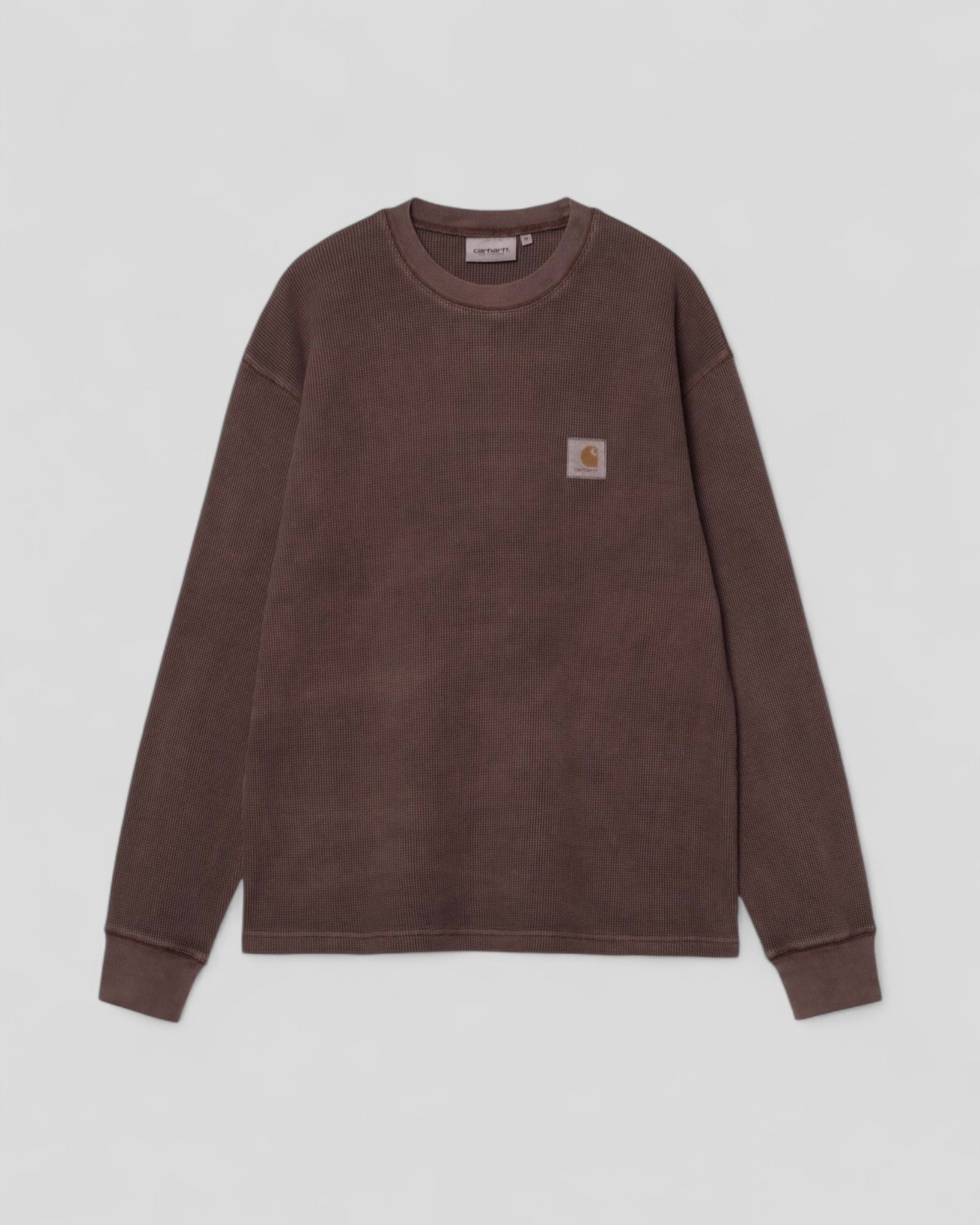 Carhartt || L/S Vista Waffle T-Shirt - Palisander Garment Dyed - M' Carhartt