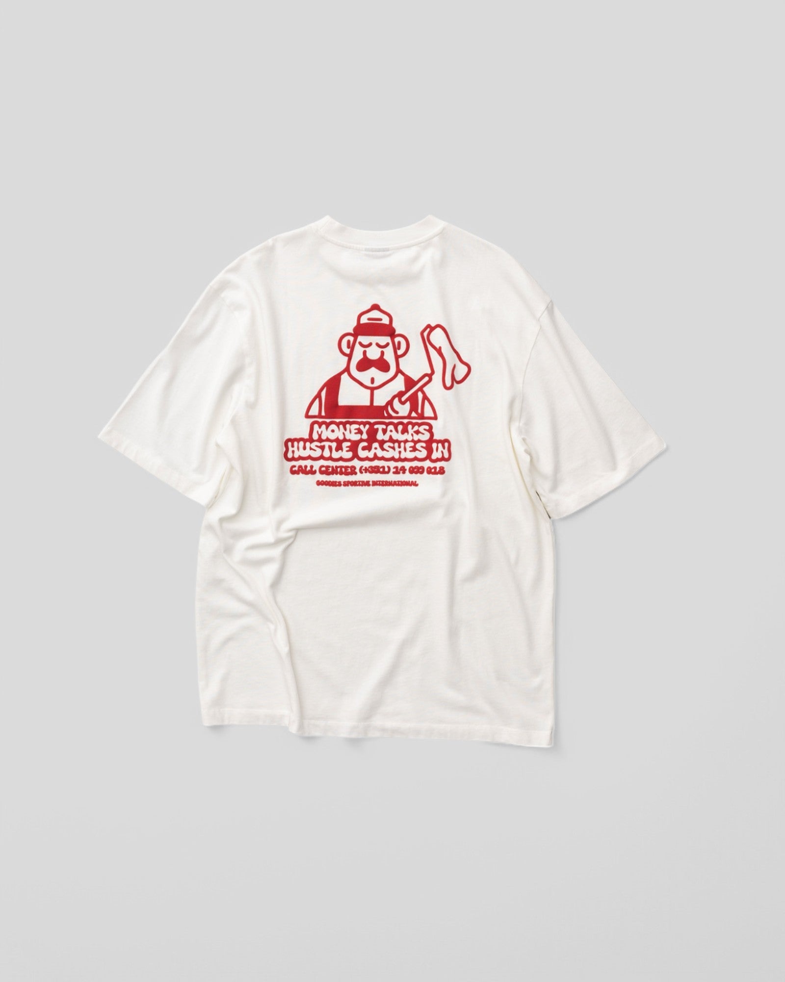 Goodies Sportive || Money Talks Tee - White