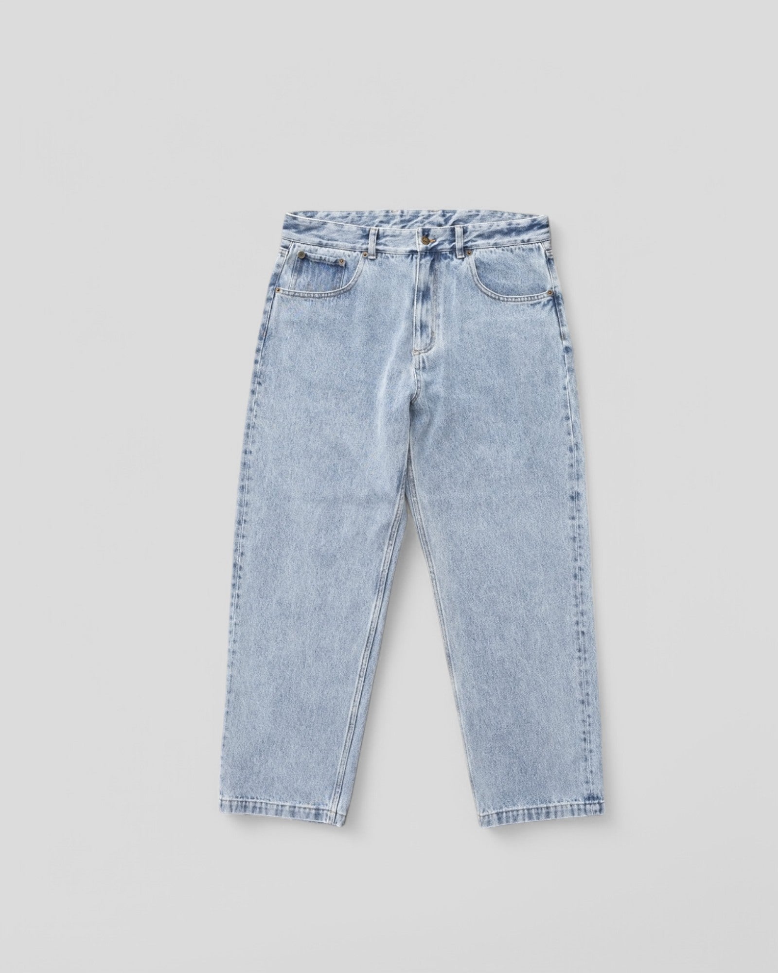 Goodies Sportive || Wide Leg Stone Washed Jeans