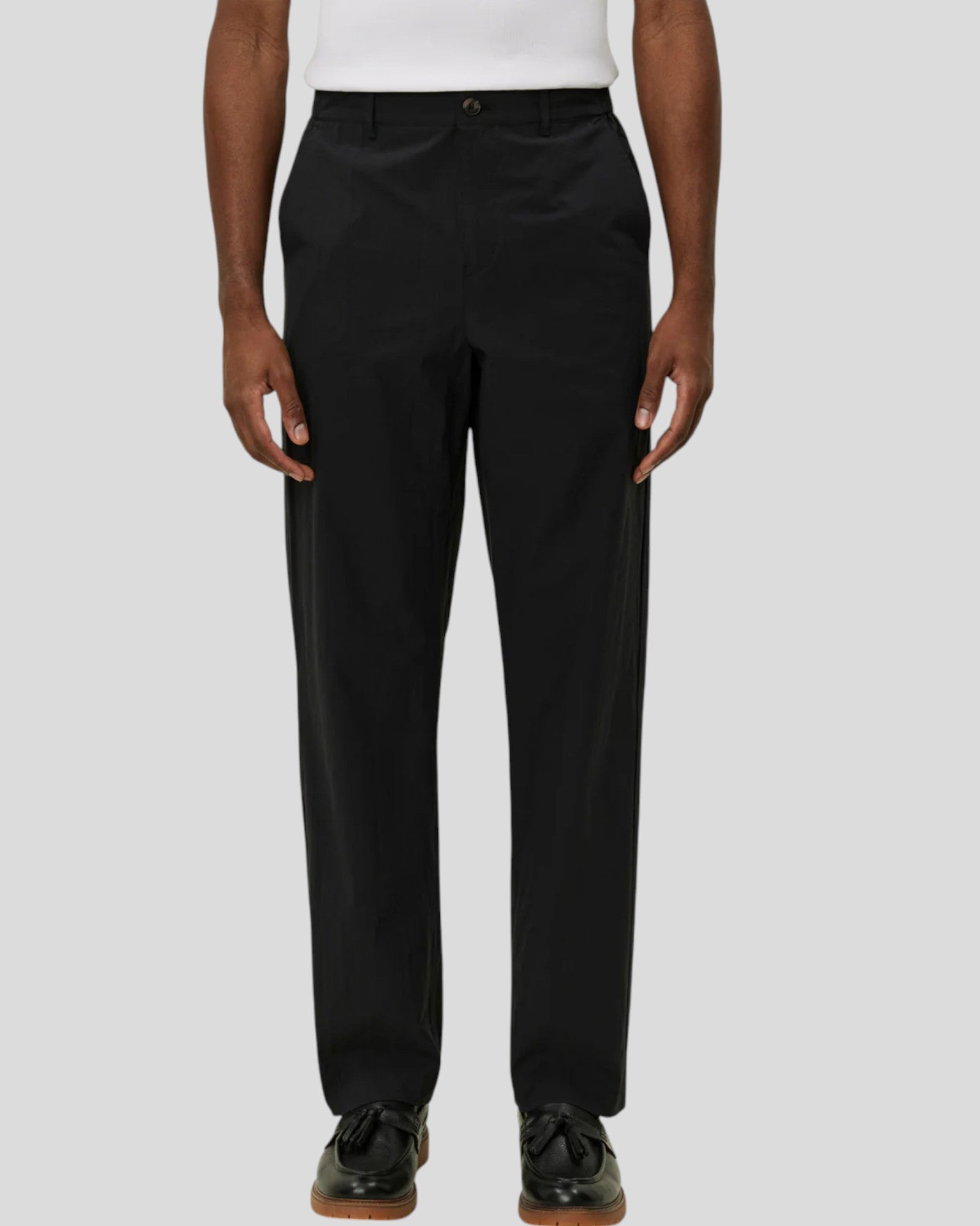 Les Deux || Pino Crisp Pants - Black Les Deux