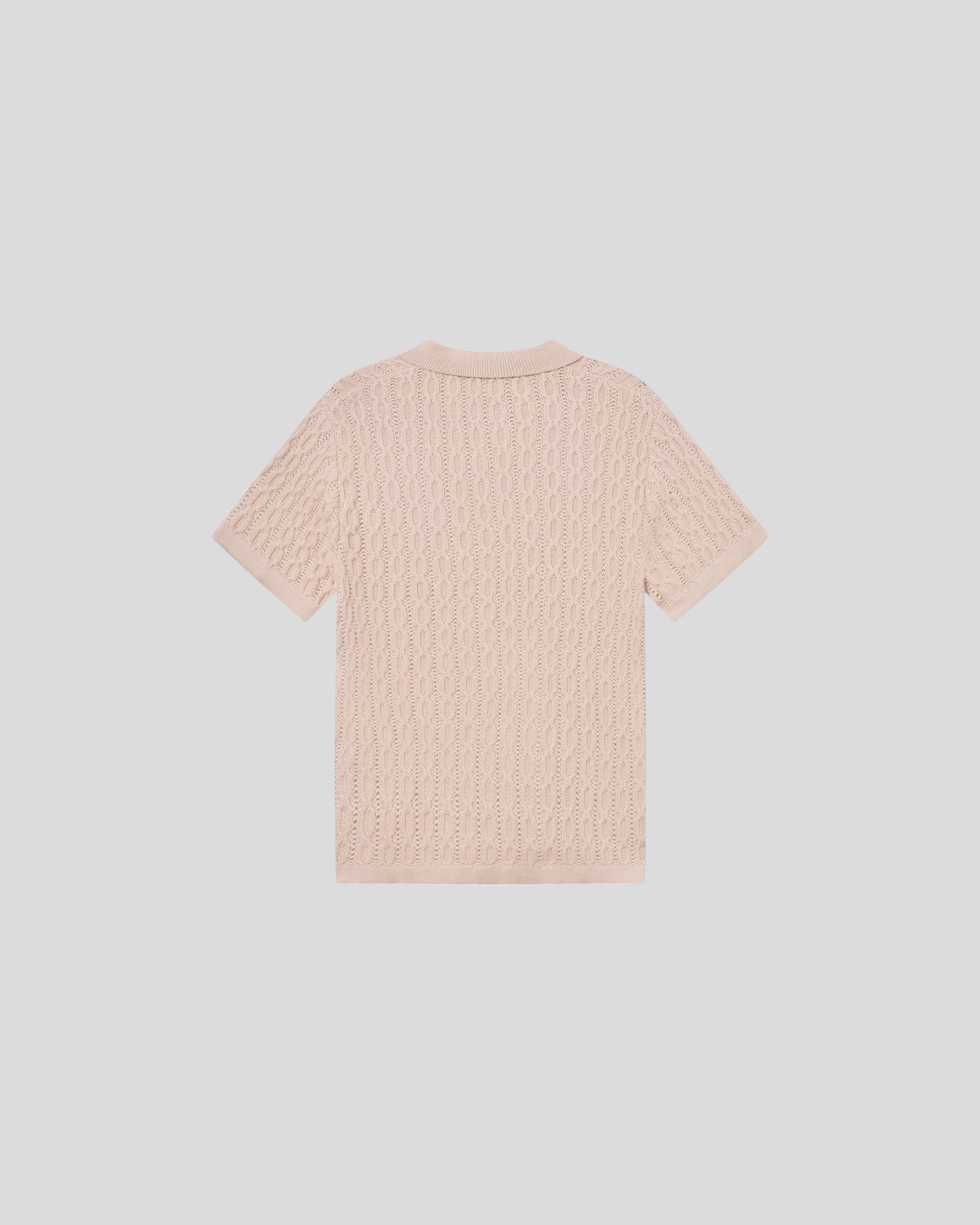 Les Deux || Garrett Knitted Polo - Ivory Les Deux