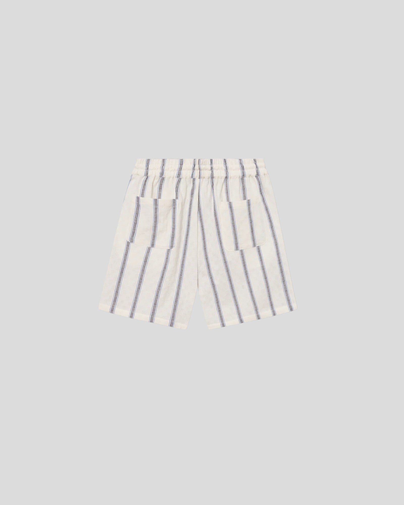 Les Deux || Harry Check Dobby Short - Light Ivory Les Deux