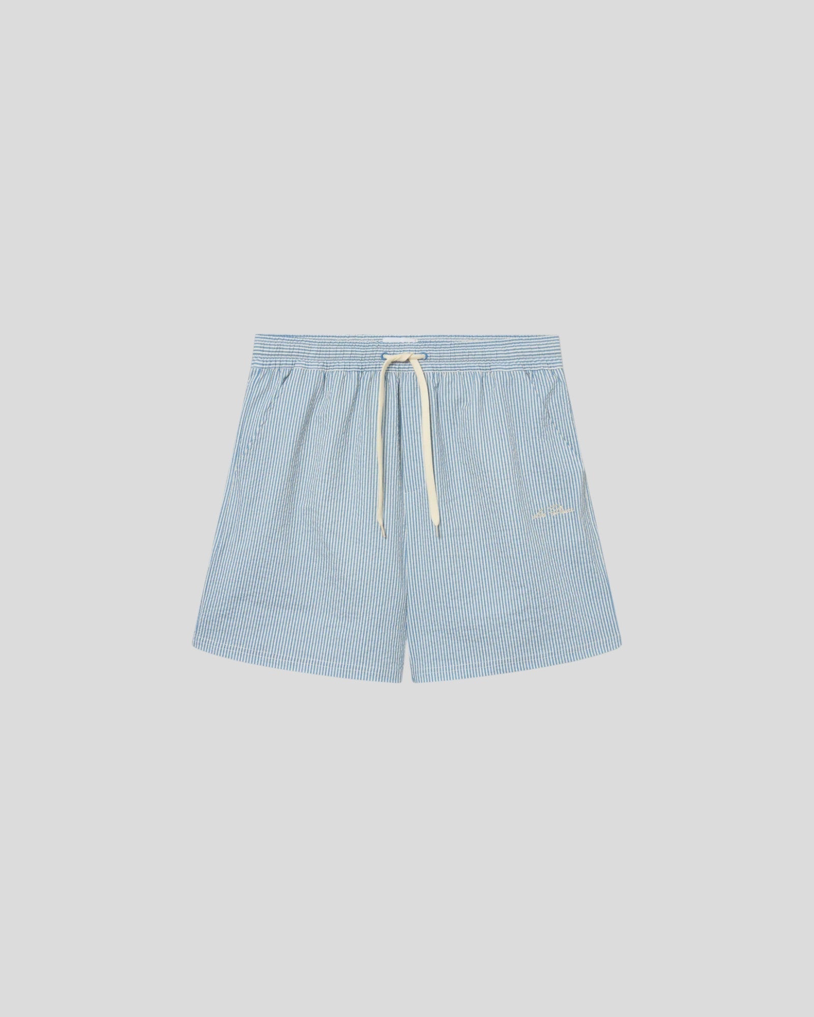 Les Deux || Stan Stripe Seersucker Swimshort - Allure Les Deux