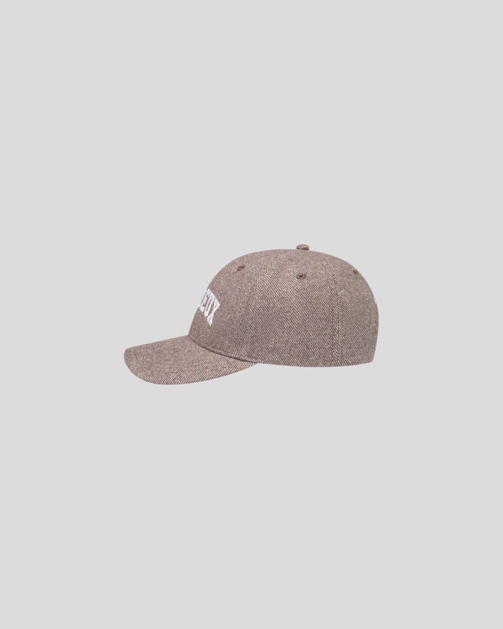 Les Deux || Wool Baseball Cap - Mountain Grey Melange Les Deux