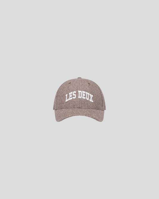 Les Deux || Wool Baseball Cap - Mountain Grey Melange Les Deux