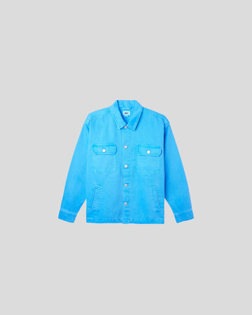 Obey || Division Shirt Jacket - Pigment French Blue