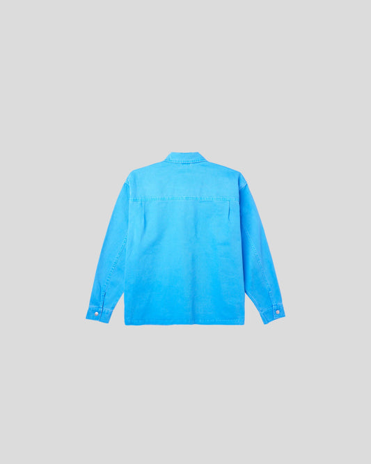 Obey || Division Shirt Jacket - Pigment French Blue