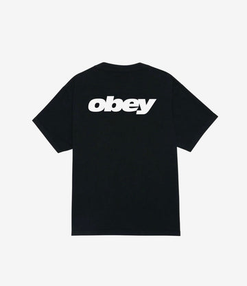 Obey || Bounce T-Shirt - Pigment True Vintage Black - M’ Obey