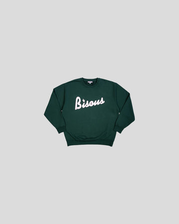 Bisous Bisous || Crewneck Lounge - Forest