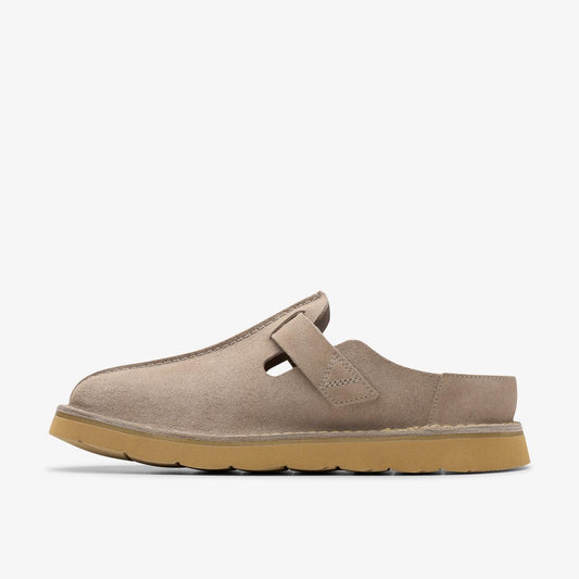 Clarks || Solbury Mule - Grey Suède - M’ Clarks