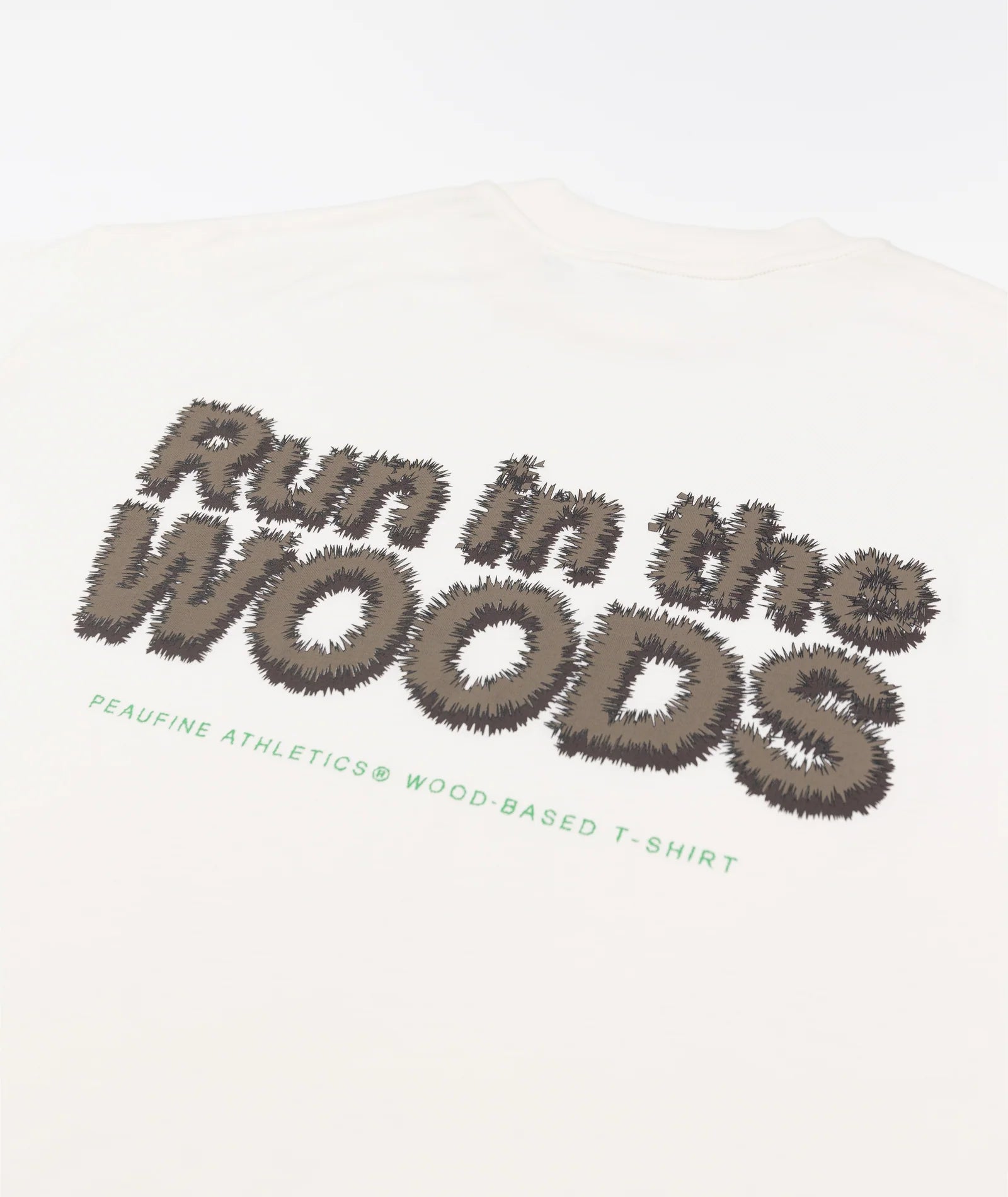 Peaufine || Wood T-Shirt - Run In The Woods - Off White - M’ Peaufine