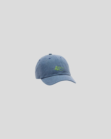 Obey || Washed Twill Flower Cap - Washed Navy Obey
