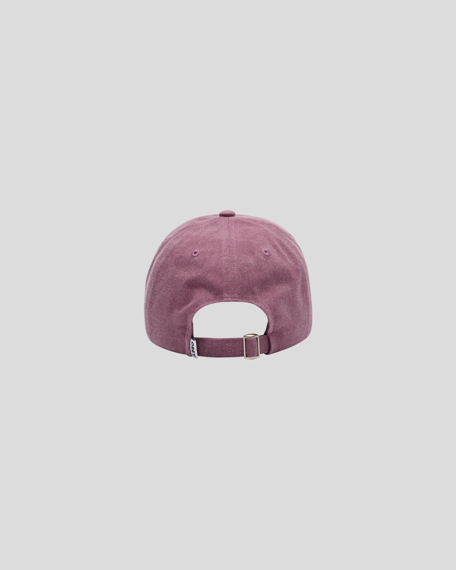 Obey || Cross Stitch Collegiate Cap - Washed Berry Obey