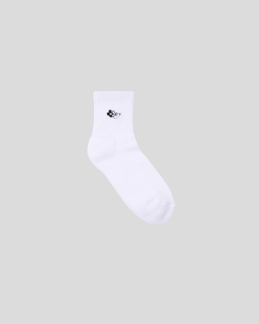 Obey || Flower Socks - White Obey