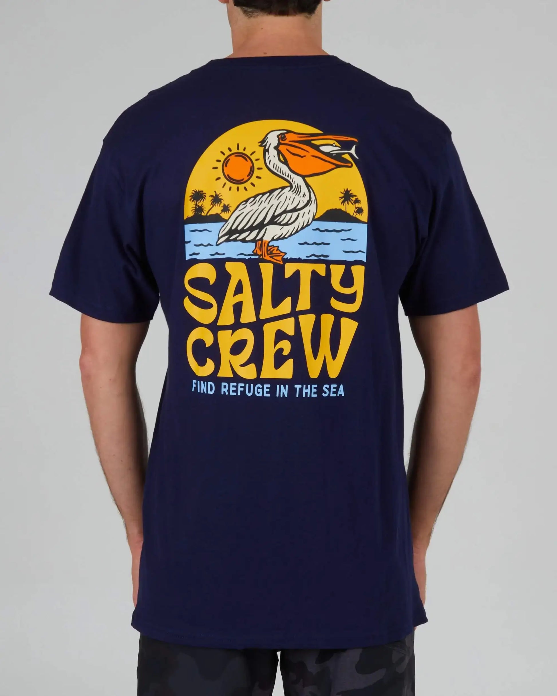 Salty Crew || Seaside Standard S/S Tee - Navy Salty Crew