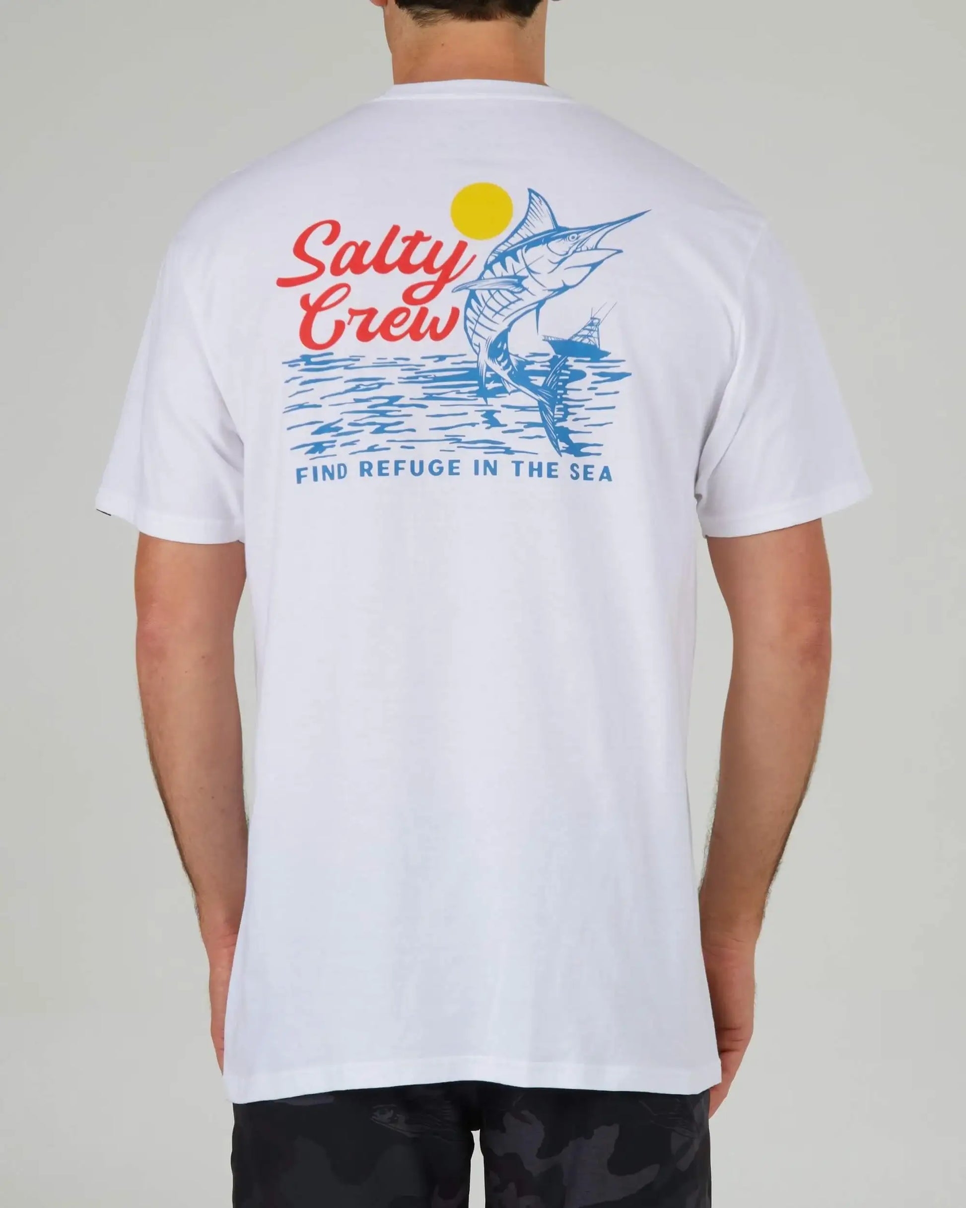 Salty Crew || Jackpot Standard S/S T-Shirt - White Salty Crew