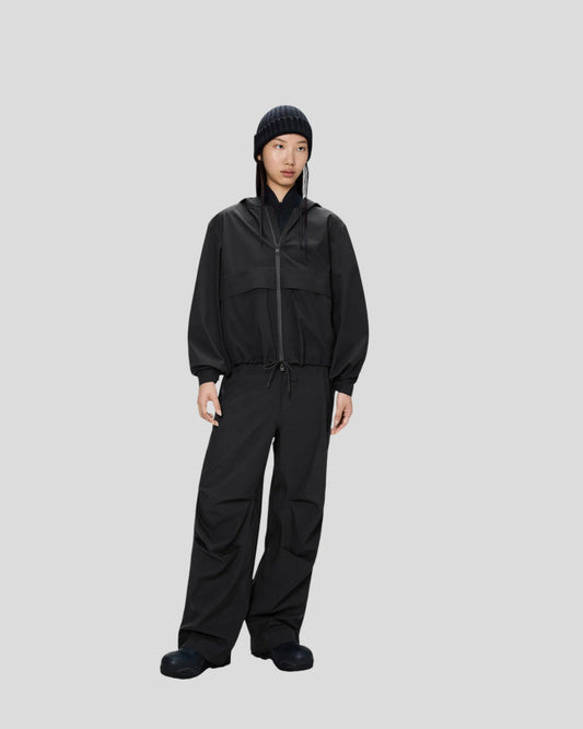 Rains || Suva Hardshell Short String W' Jacket W3 - Black Rains