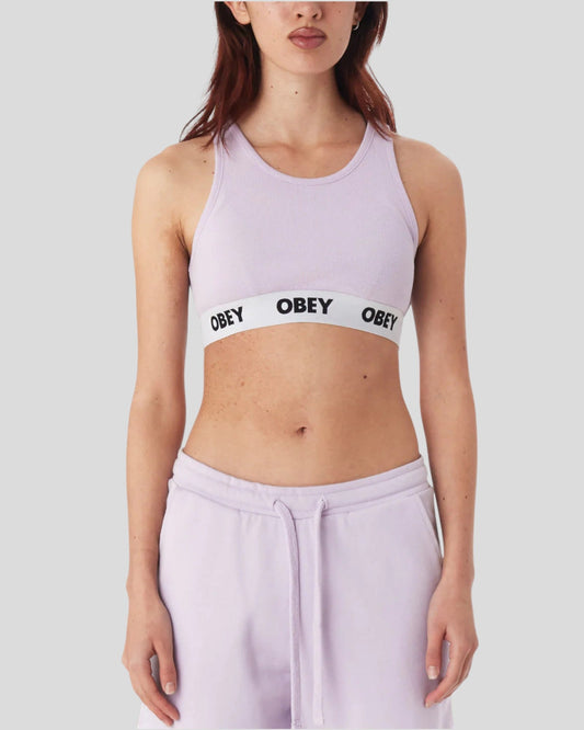 Obey || Lisa Rib Tank - Unbleached Obey