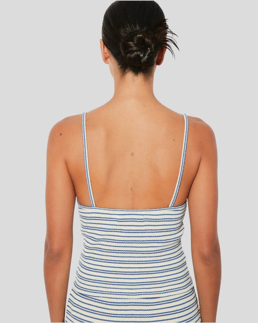 Rita Row || Ripe Top - Blue Stripes Rita Row
