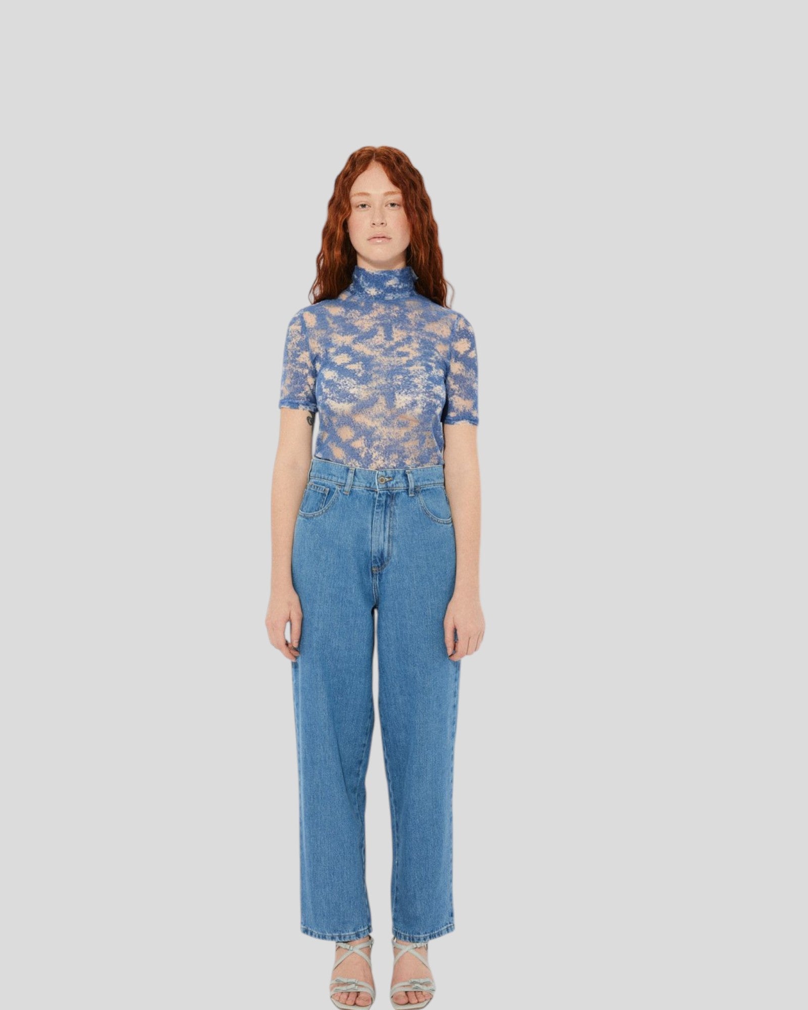 Rita Row || Moss Top - Blue Rita Row