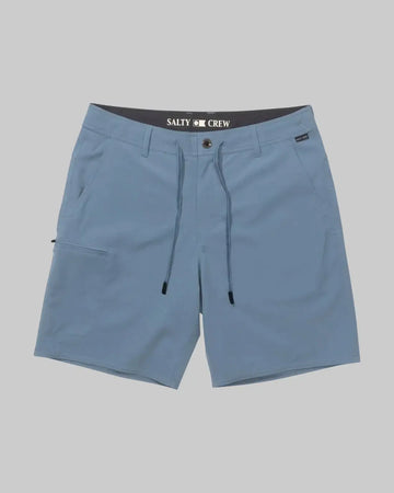 Salty Crew || Transom Tech Short - Pilot Blue - M’ Salty Crew