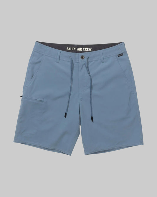 Salty Crew || Transom Tech Short - Pilot Blue - M’ Salty Crew