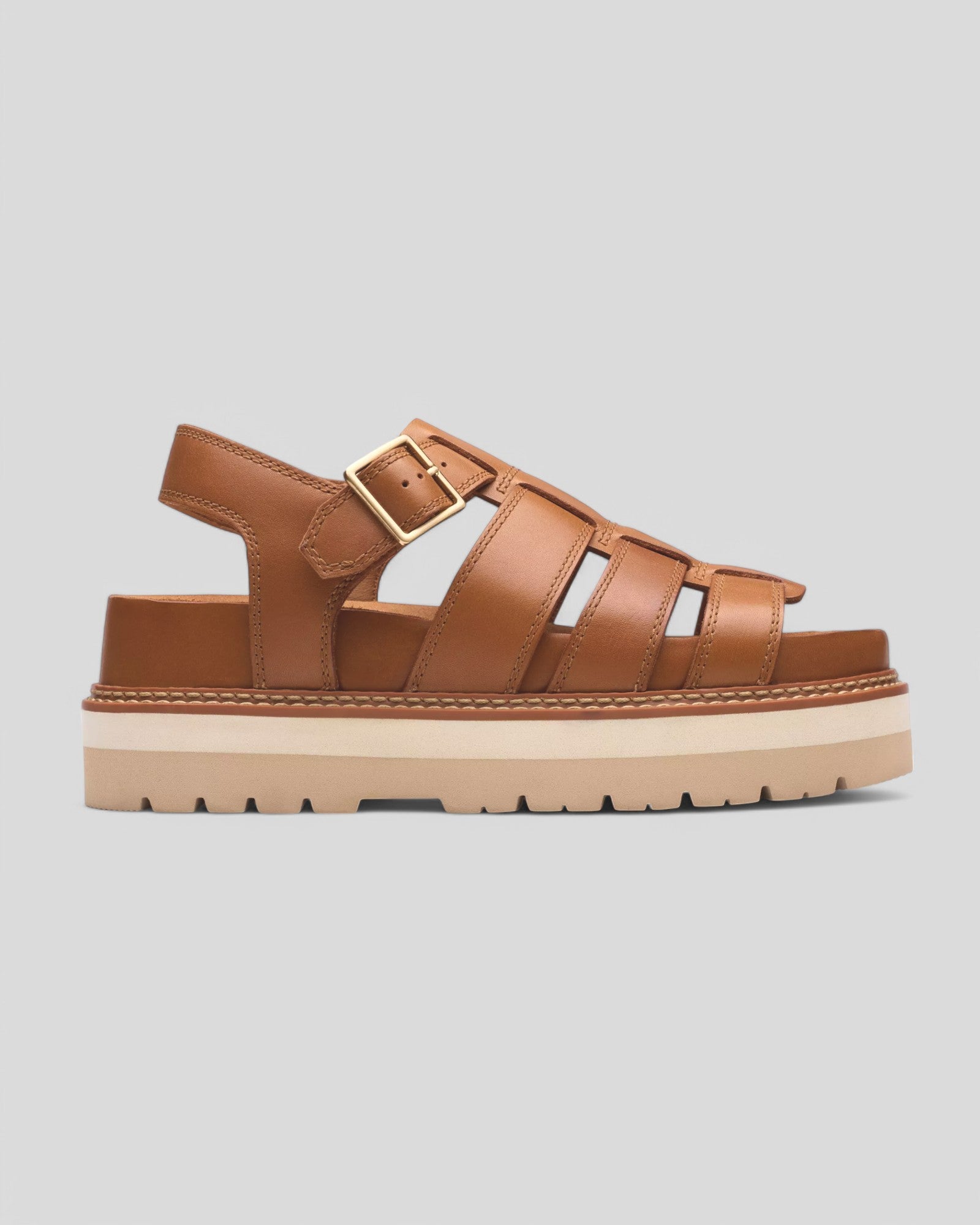 Clarks || Orianna Twist - Tan Leather Clarks