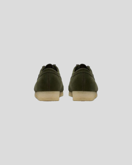 Clarks || Wallabee -Forest Green Suede