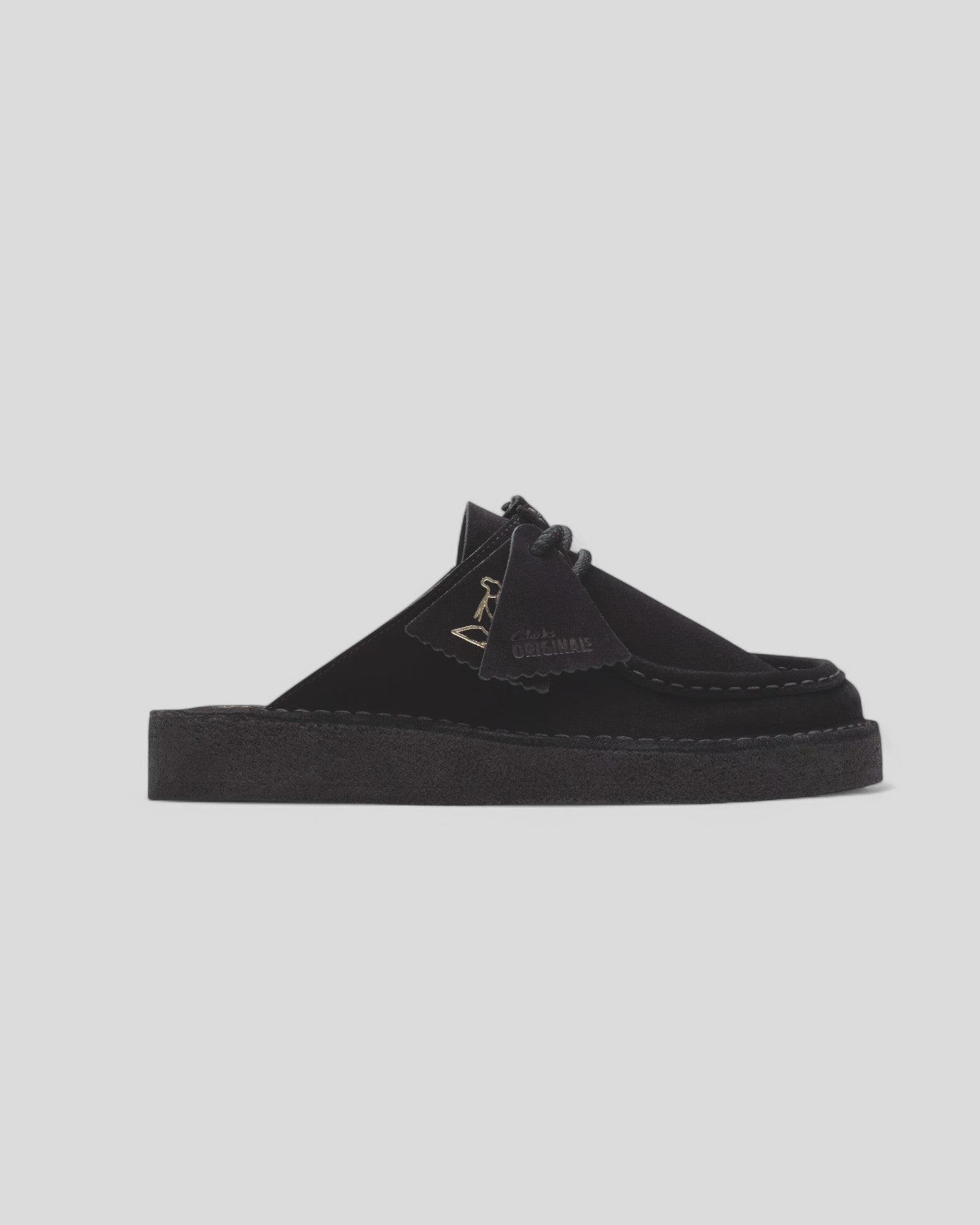 Clarks || DSRTNomad Mule - Black Side Clarks