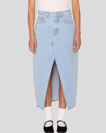 Obey || Simplex Denim Skirt - Cirrus Obey