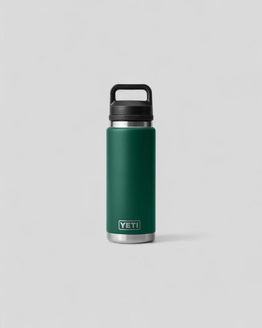Yeti || Rambler 26 Oz Bottle Chug - Black Forest Green - M’ Yeti