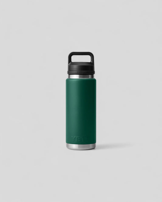 Yeti || Rambler 26 Oz Bottle Chug - Black Forest Green - M’ Yeti