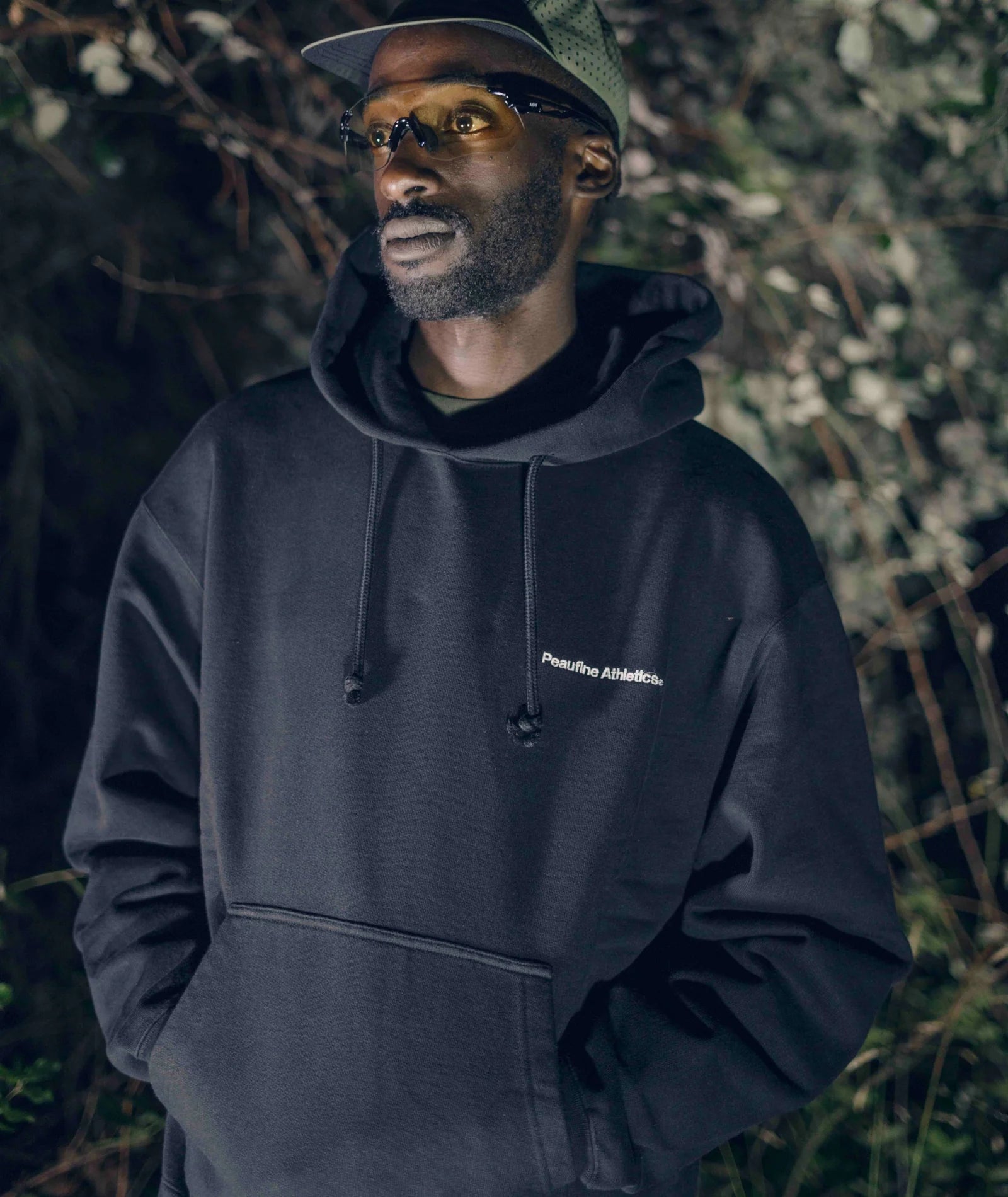 Peaufine || Heavyweight Hoodie - Black - M' Peaufine
