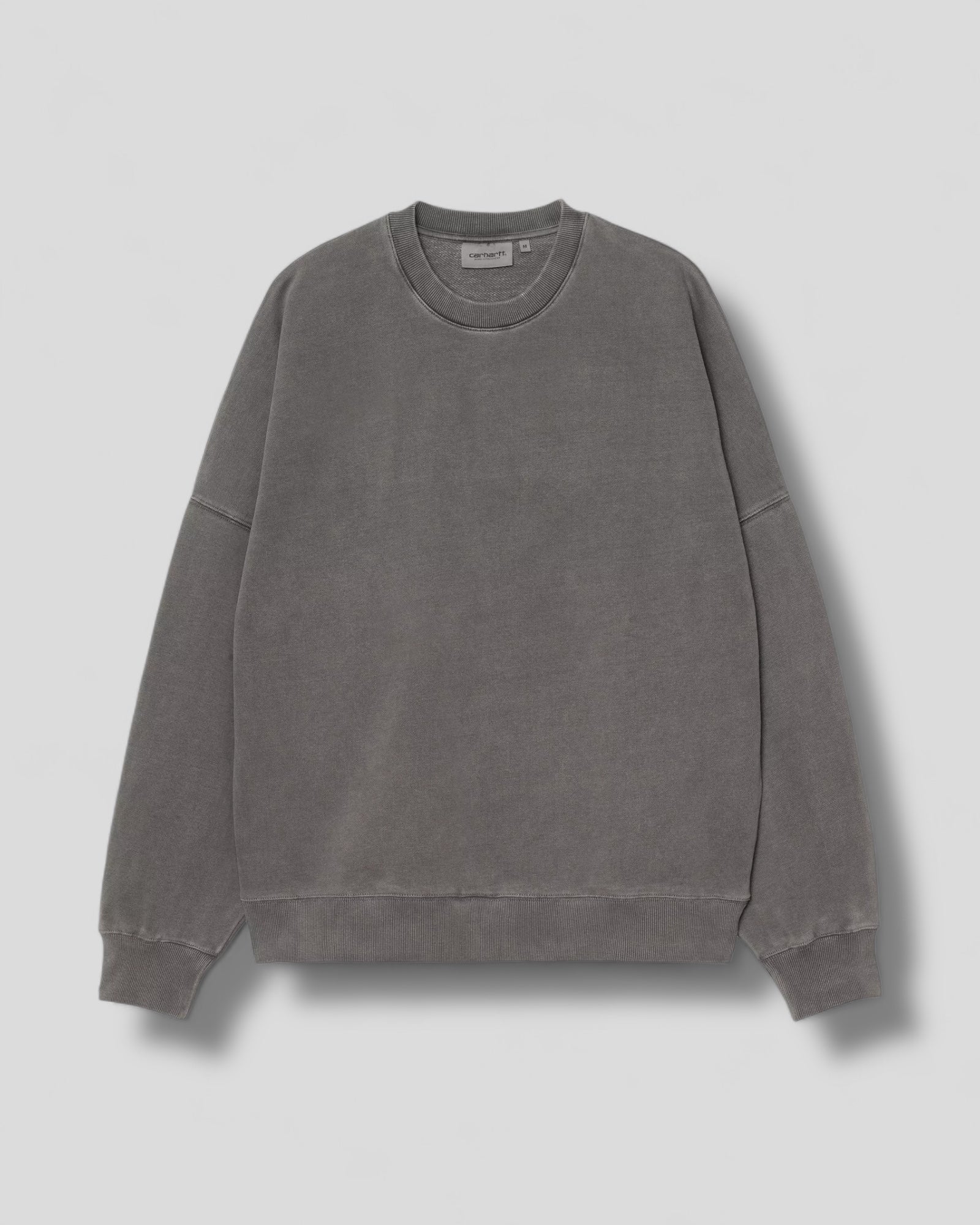 Carhartt || RGGD Sweat - Black Garment Dyed - M' Carhartt