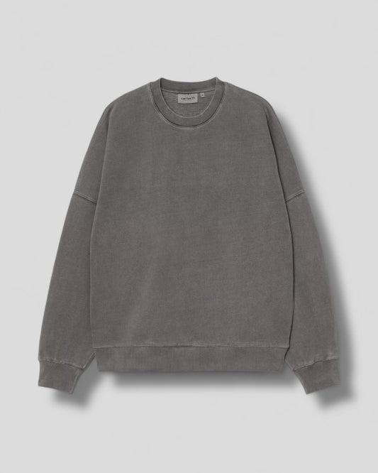 Carhartt || RGGD Sweat - Black Garment Dyed - M' Carhartt